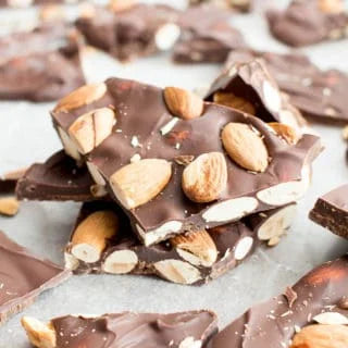 Chocolate Almond Bark … yummy!